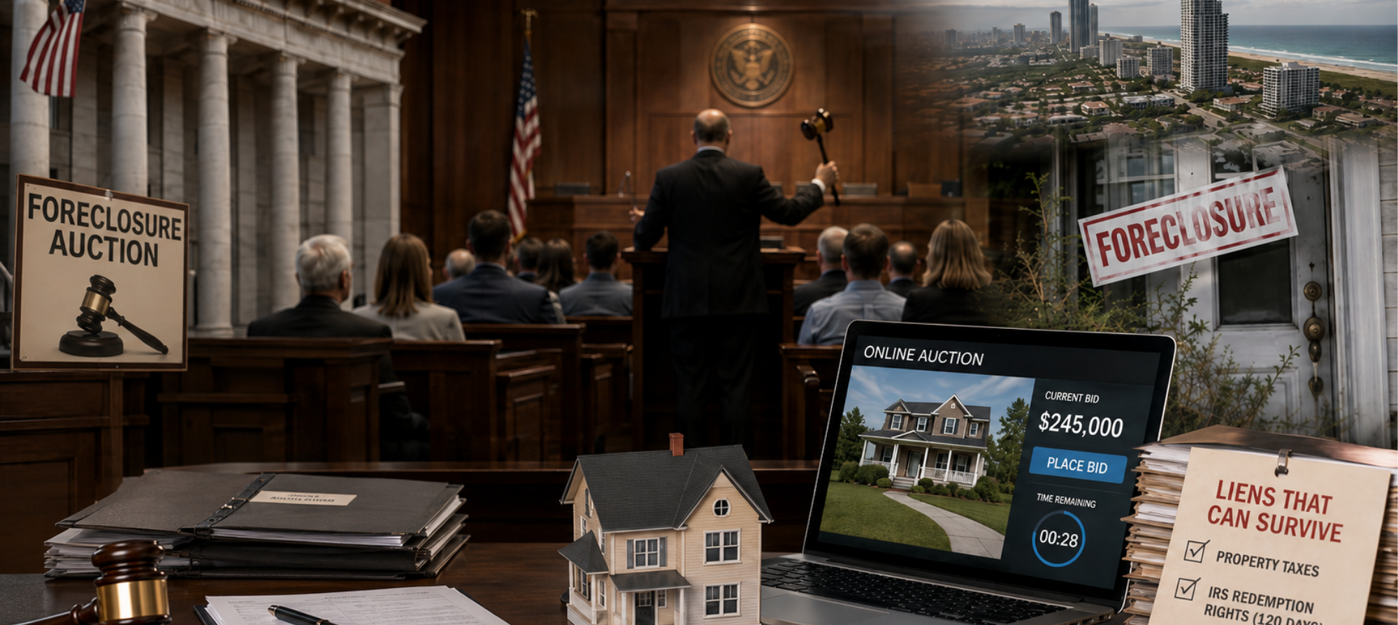 How Florida  Foreclosure Auctions Actually Work